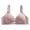 Purple, variant on Diufon Wireless Bras for Women Full Coverage Push Up Adjustable Straps Bra Ladies Comfort Everyday Solid Color Bra