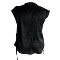 thumbnail image 6 of Homenesgenics Tank Tops for Women Summer Trendy Casual Flowy V-Neck Sleeveless Tops Women Shirts Loose Fit Black XXL, 6 of 6