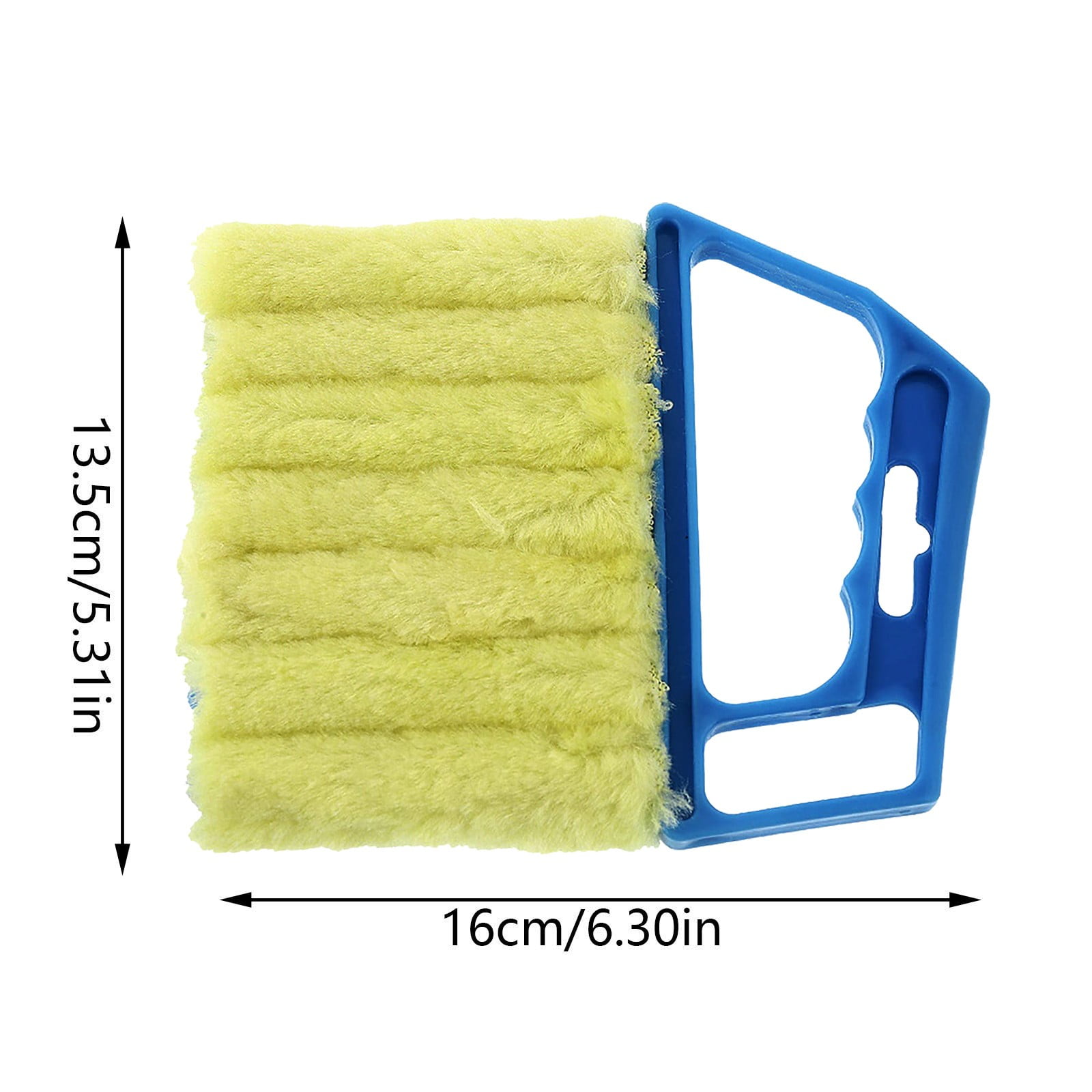 Yeetfub Silicone Toilet Wand Blinds Cleaning Brush Detachable Cleaning Brush Blinds Brush Cleaning Vents Sweeping Brush