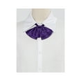 thumbnail image 5 of CORBATA PREHECHA PARA MUJERES INSPIRADA CHIC, CON NUDO AJUSTABLE, ACCESORIO DE CUELLO, PÚRPURA PROFUNDO, TALLA ÚNICA, 5 of 5