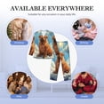thumbnail image 7 of KLL Sunshine Cloud Bulldog Sleepwear Mens Flannel Pajamas,Long Cotton Pj Set, 7 of 7