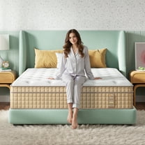 Sleepmax Serene 12" Full Hybrid Mattress with CertiPUR-US Gel Infused Memory Foam & Pocket Springs, Oeko-Tex Certified Fabric & Fiberglass Free Fire Retardant Protection