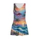 thumbnail image 4 of Vestido de Verano para las Mujeres Impresión Sexy sin Mangas Vestido de Hombro, Verano Casual Y Primavera, 4 of 5