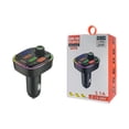 thumbnail image 4 of Binmer MP3 Player Can Be Inserted Into USB QC3.0 Fast Charging In Car Voltage Monitoring Voice Navigation Cool Lighting Bluetooth In Car, 4 of 8