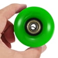 thumbnail image 4 of Unique Bargains Roues de Longboard 60mm avec Roulements ABEC-11 Roues de Rue pour Skateboards Cruiser 80A, Vert Doré Lot de 4, 4 of 4
