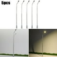thumbnail image 2 of 5 Pcs Lampadaire de Chemin de Fer Modèle Lampadaire de Rue Jauge 0 20cm Décoration Bonsaï, 2 of 7