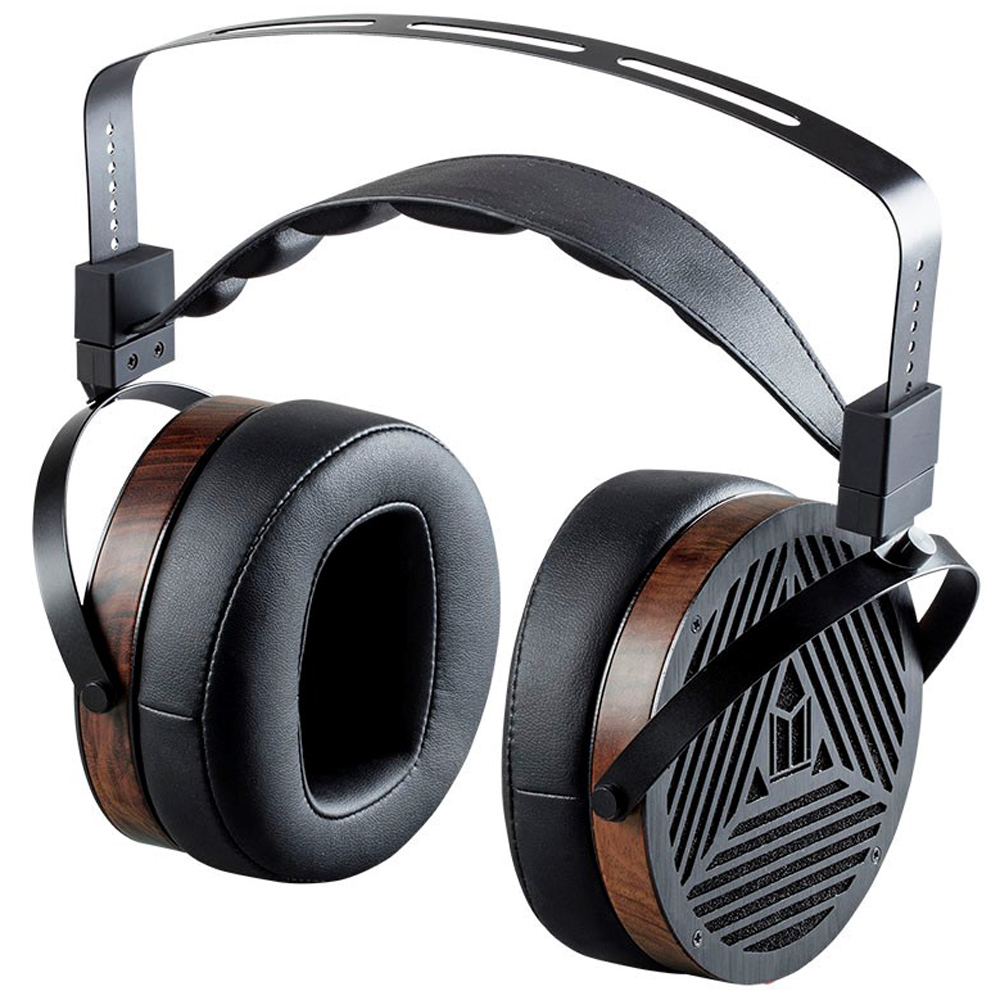 Monoprice Monolith M1060 Over Ear Planar Magnetic Headphones - Black/Wood With 106mm Driver, Open Back Design, Comfort Ear Pads For Studio/Professional - image 3 of 6