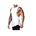 thumbnail image 1 of Bastón sin mangas para gimnasio y deportes musculares para hombre, 1 of 2