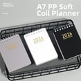 thumbnail image 4 of Sylvtty 2026 Day Planner A7 Pocket Size Coil Notebook for Law Nursing Sketching Office Task Organizer for Work Study Planning, 4 of 7