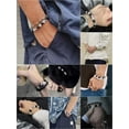 thumbnail image 2 of K-KED Tai Chi Cat Eye Stone Bracelet Titanium Steel Bracelet Jewelry, 2 of 4
