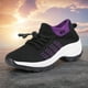 thumbnail image 4 of Zapatos Casuales para Mujeres Ortopédicos Senderismo (39.5) Púrpura, 4 of 9