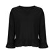 thumbnail image 5 of Vestidos Casuales Para Mujer, Blusas De Mujer De Moda Camiseta/camiseta de manga larga con cuello en V y mangas de encaje de lino sintético para mujer, primavera e invierno, 5 of 6