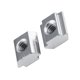 thumbnail image 4 of Aluprey 50pcs/Lot Tuerca de Ranura en T Deslizante de Acero al Carbono Recubierto de níquel para Accesorios de Perfil de Aluminio(欧标20型-M4), 4 of 14