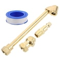 thumbnail image 3 of WEUVEB Metal Tire Inflation Nozzle with Hose Connector for Accurate Air Pressure - 1 Set, 3 of 6