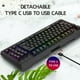thumbnail image 5 of Teclado mecánico inalambrico 87Keys perfke Retroiluminación RGB Batería de larga duración 1800mAh Negro, 5 of 5