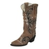 Western Boots Womens Cowboy Laser Glimmer Brown 83061-10