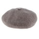 thumbnail image 5 of Sombrero Mujeres Gorro De Invierno De Gorrita Tejida Del Color Sólido Del Francés Gris cro BLESIY Boina de mujer, 5 of 8