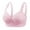 Hot Pink, variant on UJNDER Casual Adjustable Breathable Top Bra Underwear No Steel Ring Gathering Adjusting Bras for Women Hot Pink 36