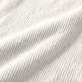 thumbnail image 5 of thefmos Women's Collared Zip Up Cropped Corduroy Jacket with Chest Pocket Solid Color Casual Coat Trendy Fall Winter Clothes, White 2XL, 5 of 5