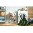 thumbnail image 2 of Ahgly Company Tapis d'Intérieur Lavable en Machine Carré Transitionnel Gris Minuit, 6 Pieds Carré, 2 of 7