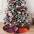 thumbnail image 7 of Lsque Five Nights At Freddy'S Print Christmas Tree Skirt, Tree Skirt with Ties or Velcro, Perfect for Holiday Decorations, Halloween, and New Year-36", 7 of 7