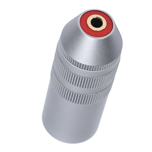 XLR Macho A 3,5 mm Adaptador Femenino, Anti Interferencia XLR Macho A 3,5 mm Adaptador de Micrófono de Micrófono 4 pin Hifi Sound para Altavoces Activos