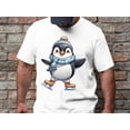 thumbnail image 3 of Funny Ice Skating Penguin Figure Skater Skate Dancer Gift T-Shirt Cool Ice Skating Dancing Birthday Holiday Presents Tshirt, 3 of 10