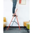 thumbnail image 6 of 3-Step Lightweight Step Stool,4 Foot Stable Aluminum Step Ladder with Handrails, Folding Step Stool with Wide Anti-Slip for Adults,Portable Lightweight Step Ladder for Home and Kitchen, 6 of 6