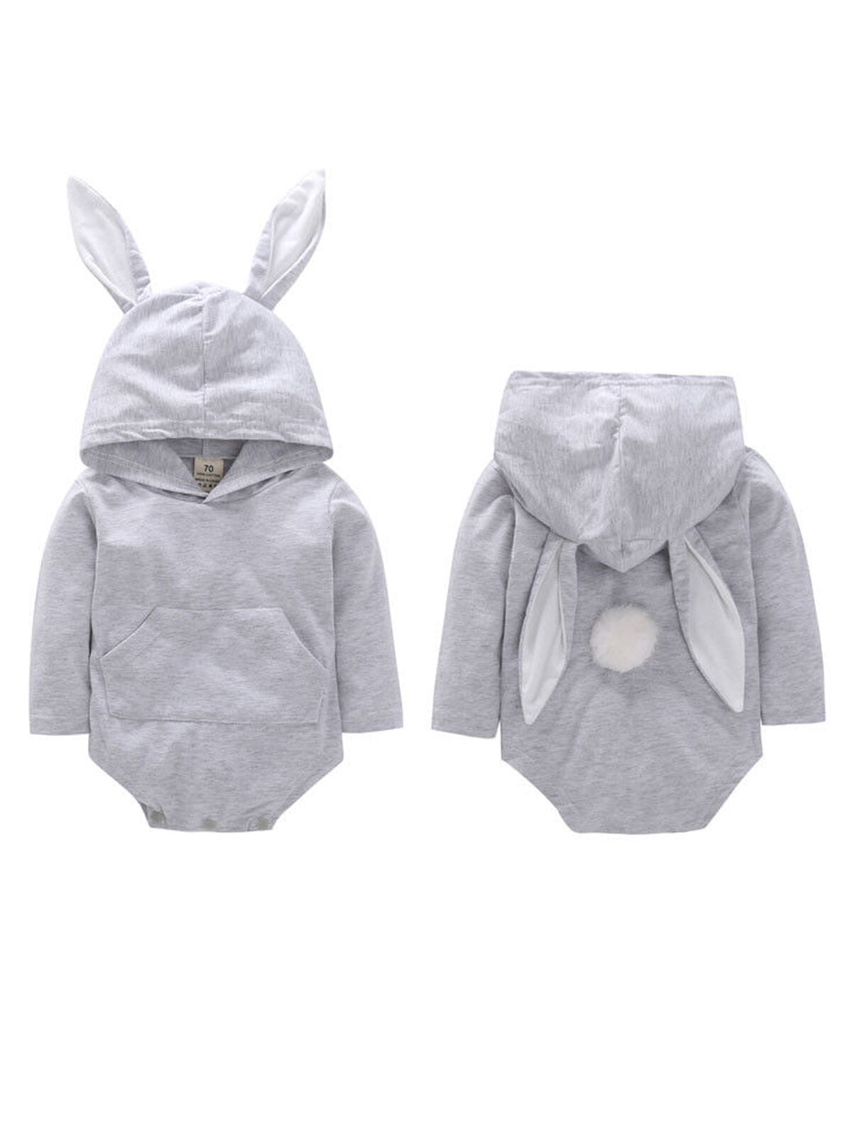 bunny romper baby boy