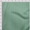 thumbnail image 4 of oneOone Georgette Viscose Light Mint Green Fabric Geometric Sewing Craft Projects Fabric Prints By Yard 42 Inch Wide, 4 of 4
