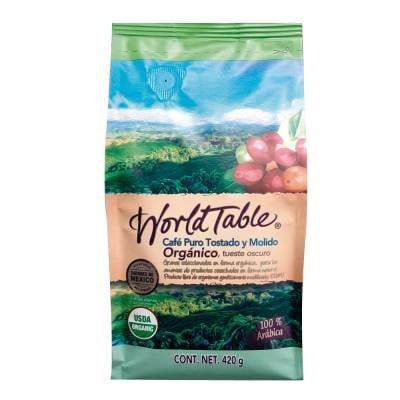 Café molido World Table tostado orgánico 420 g