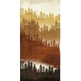 thumbnail image 2 of Mullan, Michael 18x32 White Modern Wood Framed Museum Art Print Titled - Mountainscape Spice Panel I, 2 of 4