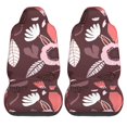 thumbnail image 2 of ZNDUO Abstract Pastel Flowers Pattern Car Seat Covers, Breathable Polyester Universal Seat Covers for Cars, 2PCS Car Seat Covers Front Seats Only, 2 of 8