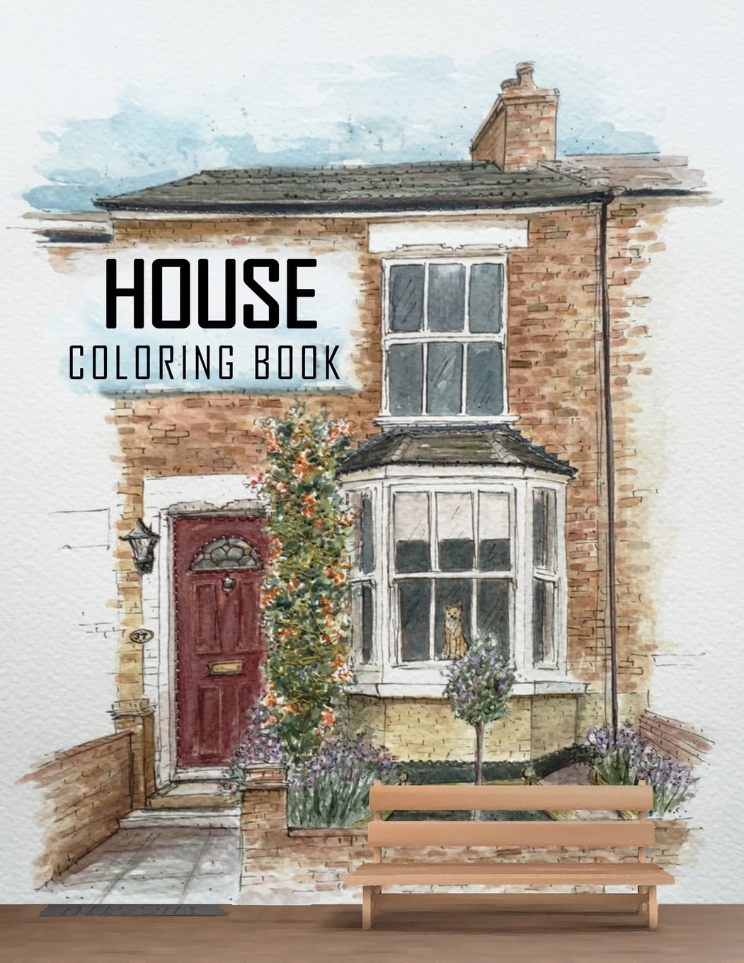 Download House Coloring Book An Adult Coloring Book With Exterior Design Houses Buildings Architecture Detailed Relaxing Paperback Walmart Com Walmart Com