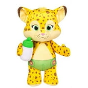 Snap Toys Word Party - Franny 10" Stuffed Plush Snuggle and Play Baby Cheetah with Bottle - from The Netflix Original Series - 18+ Months