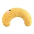 thumbnail image 2 of Walbest Little Pillow for Cats, Ultra Soft Fluffy Pet Calming Toy Half Donut Cuddler for Joint Relief Sleeping Improve Machine Washable, 2 of 8