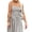 Wave Point, variant on Women's Bow Detail Midi Cami Dress with Ruched Stretch 100% Polyester Fabric for Everyday Elegant Wear for day to night