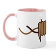thumbnail image 2 of CafePress - Barbed Wire Mug - 11 oz Ceramic Mug - Novelty Coffee Tea Cup, 2 of 6