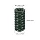 thumbnail image 2 of 3D Impresora Troquel Resorte, 1uds 35mm OD 65mm Largo Espiral Estampado Compresión Molde Troquel Resortes para 3D Impresora Eléctrica Pieza, Verde, 2 of 6