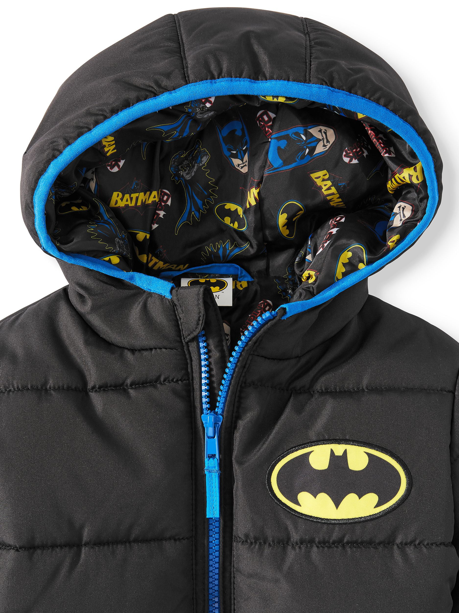 DC Comics Batman Toddler Boy Winter Jacket Coat - Walmart.com