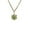 Green, variant on Crystal Snowflake Pendant Necklace for Women Rotatable Winter Flower Christmas Choker Necklace Cubic Zirconia Link Chain Christmas Jewelry
