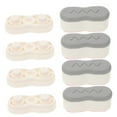 thumbnail image 5 of OUNONA Toilet Seat Buffer Pads for Home 4 Pairs ABS Material Multi Color Quiet Bathroom Accessories, 5 of 8