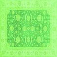 thumbnail image 1 of Ahgly Company Indoor Square Oriental Green Modern Area Rugs, 3' Square, 1 of 4