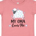 thumbnail image 4 of Inktastic My Oma Loves Me Baby Lamb Boys or Girls Baby T-Shirt, 4 of 5