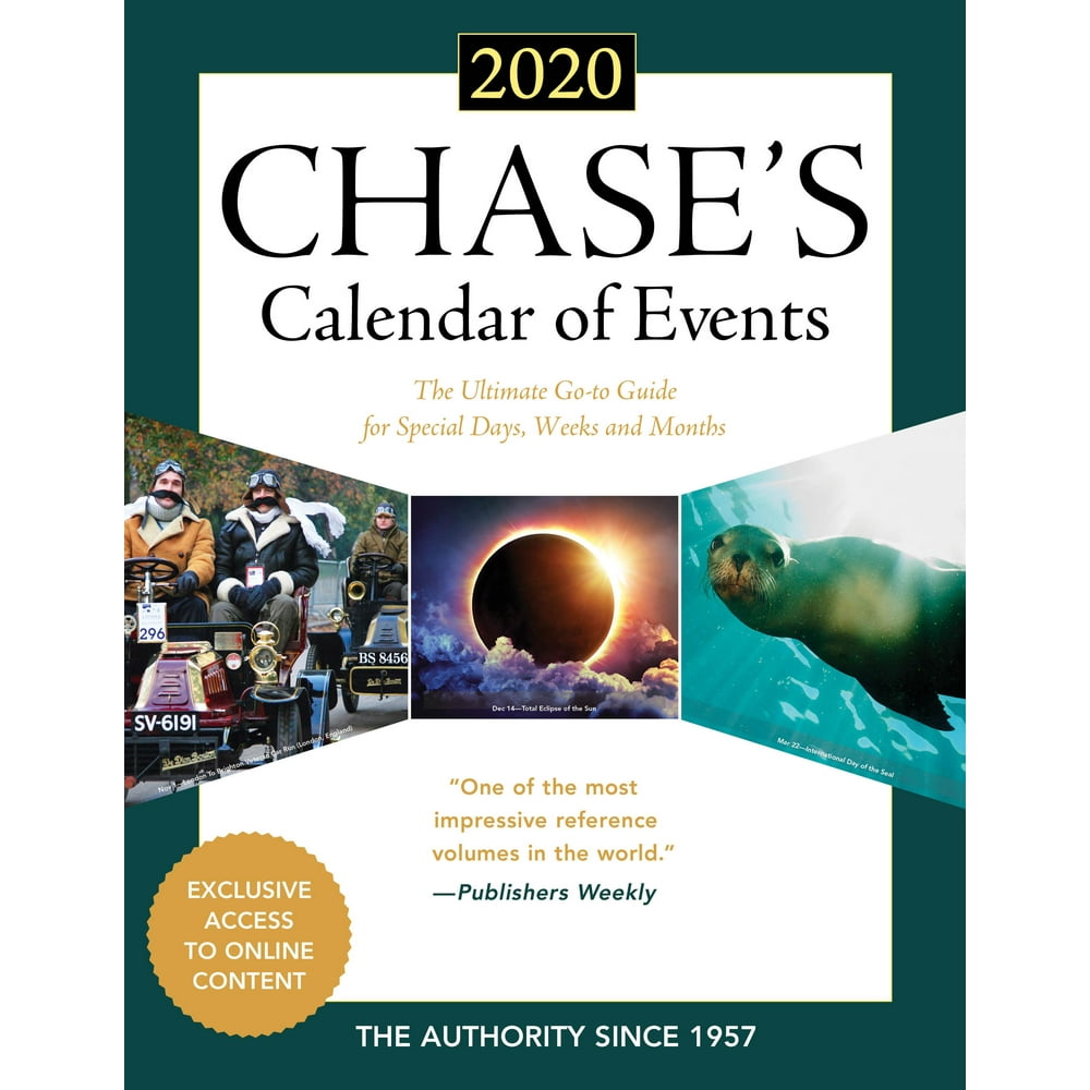 Chase's Calendar of Events 2020 The Ultimate GoTo Guide for Special