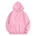thumbnail image 4 of Puliio Women's Hoodies Sweatshirts Ocean Style Whale Printed Long Sleeve Pocket Pullovers Casual Loose Daily Wear Autumn Winter Drawstring Hoody Hooded For Women, 4 of 6