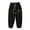 Black, variant on Zwiiyzr 2-12 Years Old Unisex Toddler Jogger Pants Fleece Lined Kids Cotton Elastic Waist Winter Baby Boys Girls Sweatpants Brown