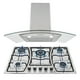 thumbnail image 1 of Combo Parrilla de Acero Supra 76 cm y Campana de Pared Peralba Color Acero, 1 of 7