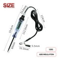 thumbnail image 2 of Electric Circuit Tester 6-24V Circuit Tester Electric Voltage Tester Circuit Probe Pen with Test Light Portable Car Voltage Circuit Diagnostics Tool for Trailer Boat Motorcycle, 2 of 5
