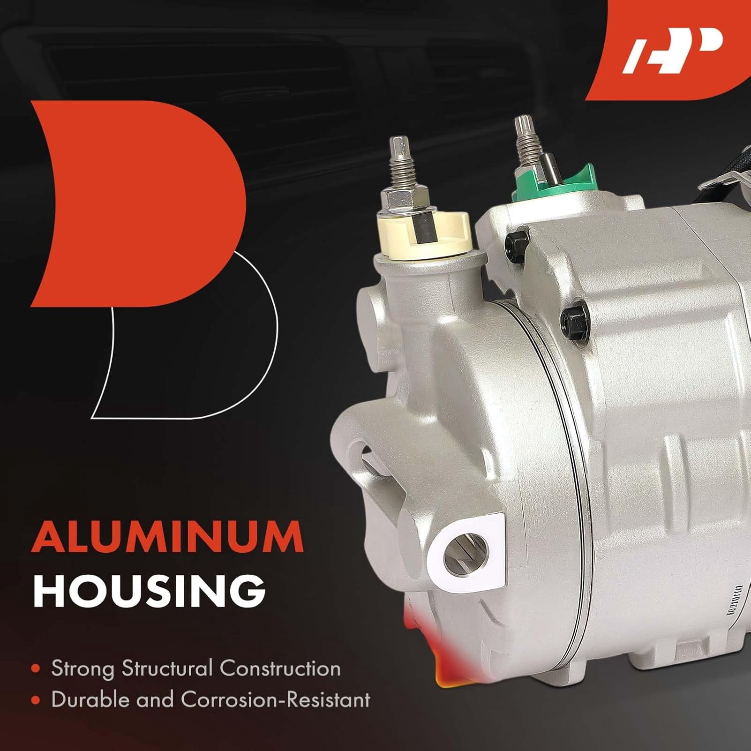 A-Premium Air Conditioner AC Compressor Compatible with Ram 1500 2014-2018 2020-2023, 1500 Classic 2019 & Jeep Grand WK2 Series Cherokee 2014-2019, 3.0L